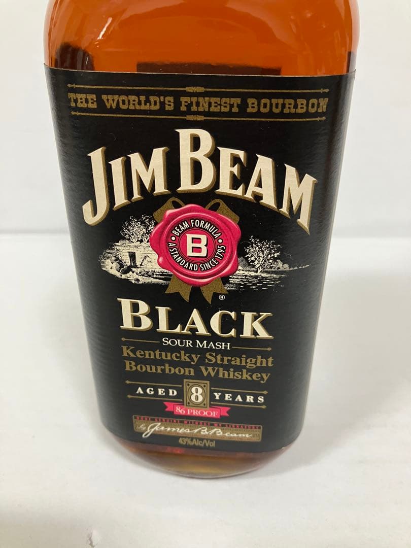 古酒2本【☆JIMBEAM BLACK 8年】、SUNTORY 