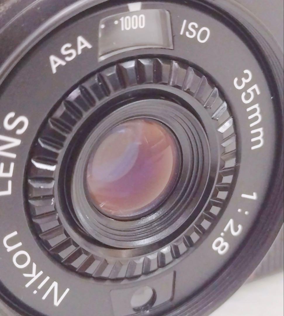 【完動品】NIKON L35AD ISO1000 ピカイチ　Y-010