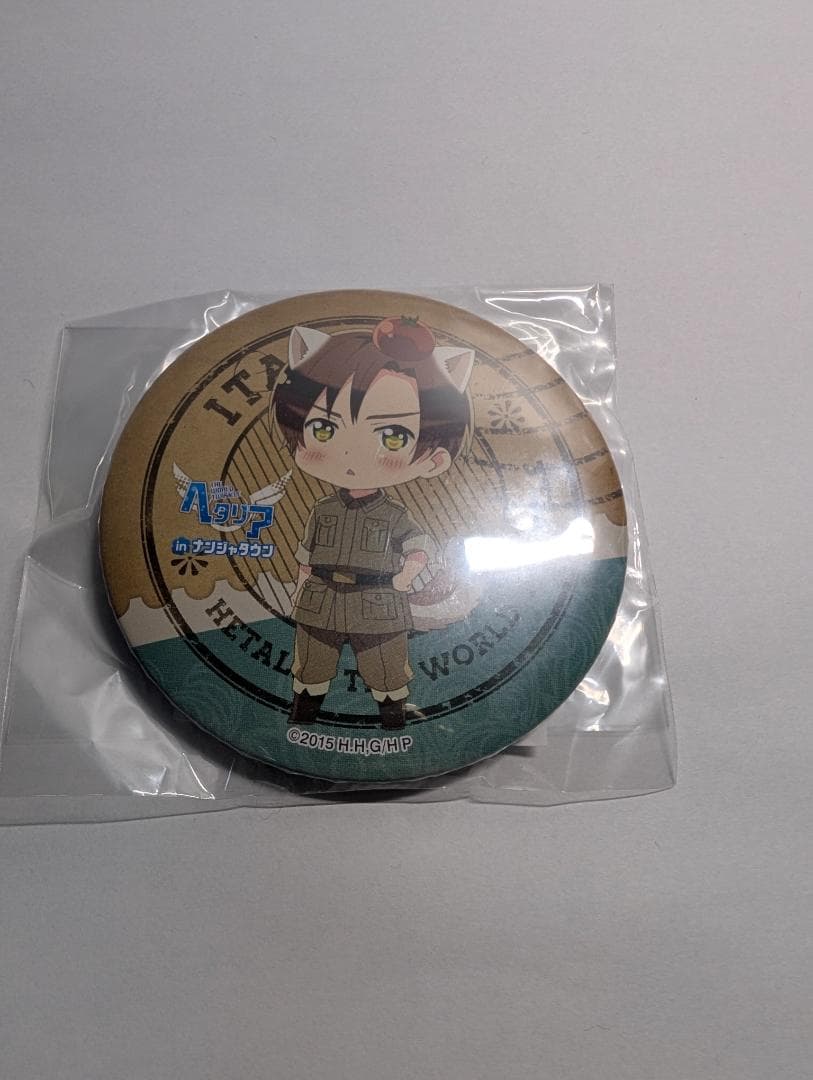 【未開封】ヘタリア ナンジャタウンコラボ 猫耳缶バッジ 9点セット