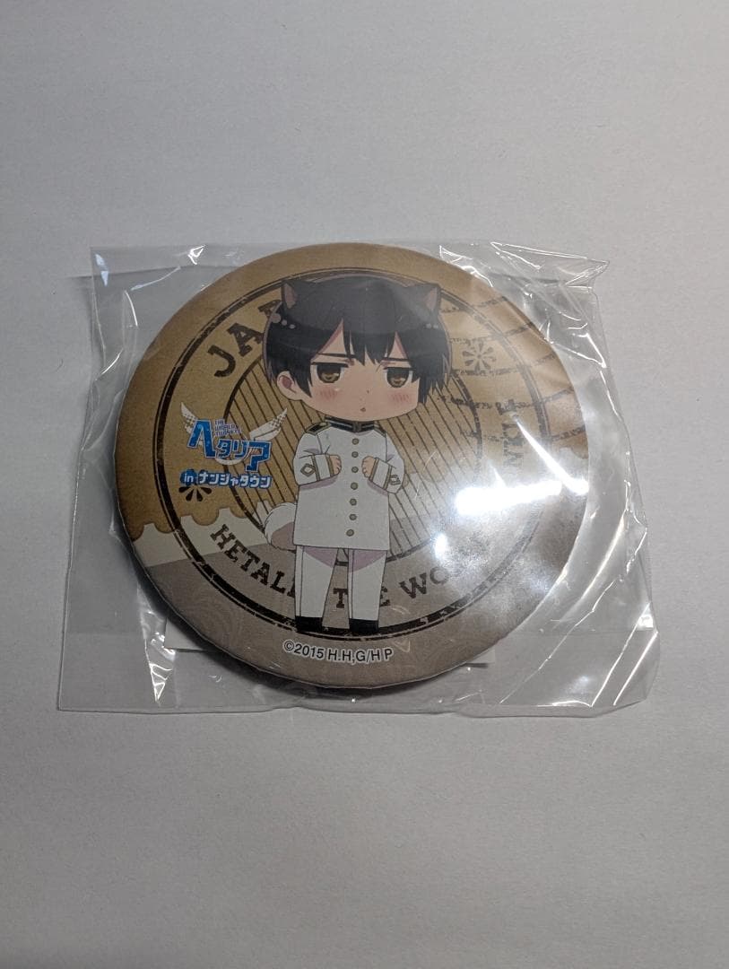 【未開封】ヘタリア ナンジャタウンコラボ 猫耳缶バッジ 9点セット