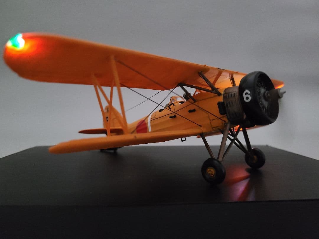 九五式一型乙中間練習機(赤とんぼ) リアルモーターライズ ニチモ1/48完成品