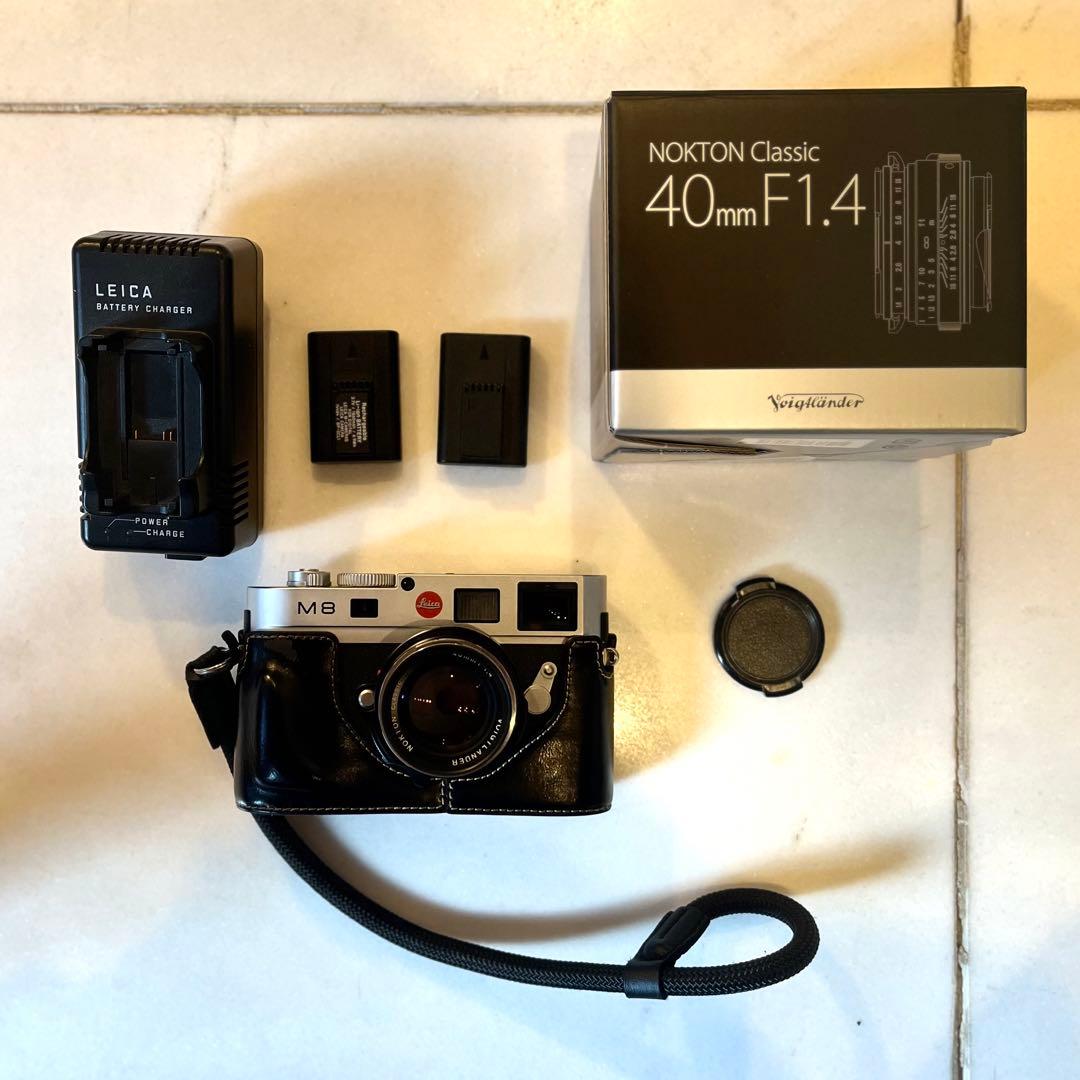 LeicaM8 デジタルカメラNOKTON Classic 40mm F1.4付