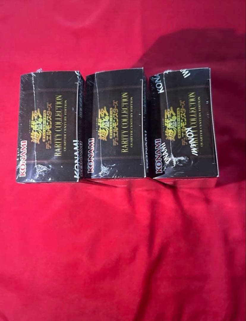 遊戯王　レアリティコレクション 25th 3BOX シュリンク付き