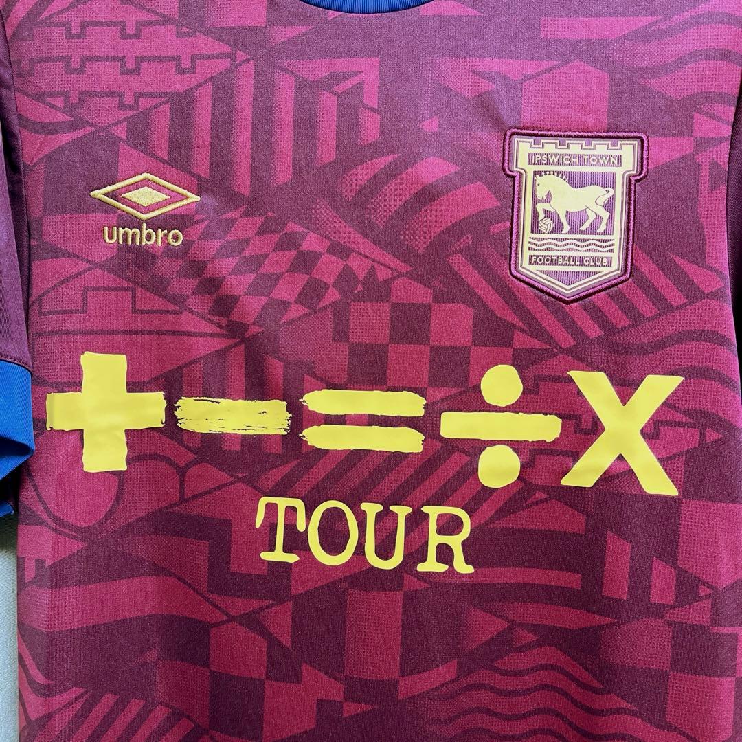 【新品・レア品】Ed Sheeran イプスウィッチ・タウンFC ユニ サイズＬ