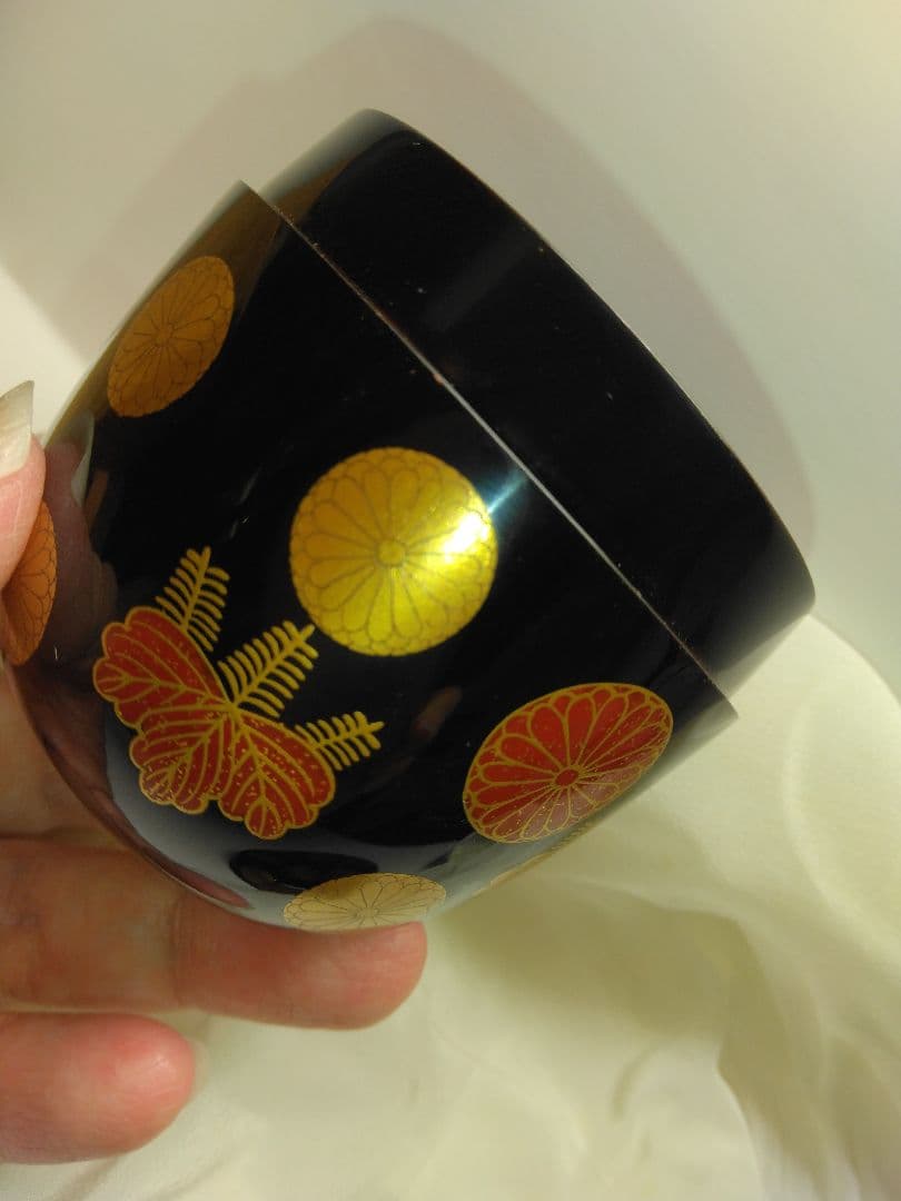 眞作 希少品◆川端近左 高台寺蒔絵 棗◆塗師 漆芸