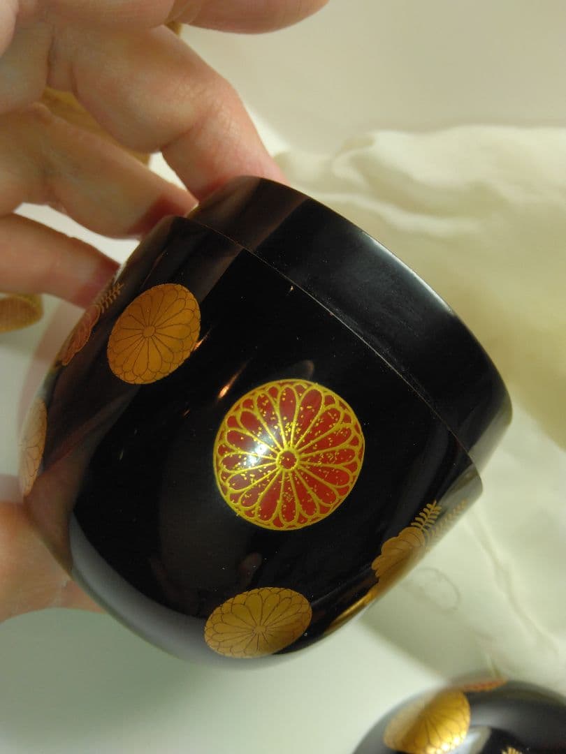 眞作 希少品◆川端近左 高台寺蒔絵 棗◆塗師 漆芸