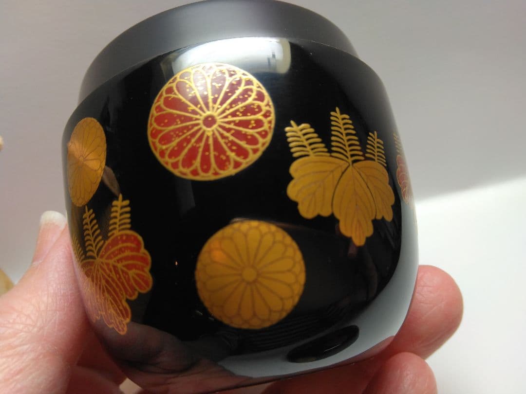 眞作 希少品◆川端近左 高台寺蒔絵 棗◆塗師 漆芸