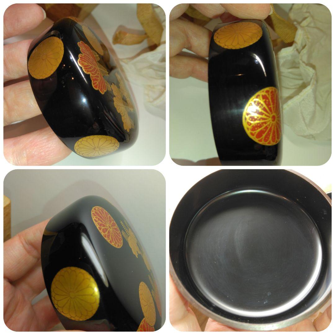 眞作 希少品◆川端近左 高台寺蒔絵 棗◆塗師 漆芸