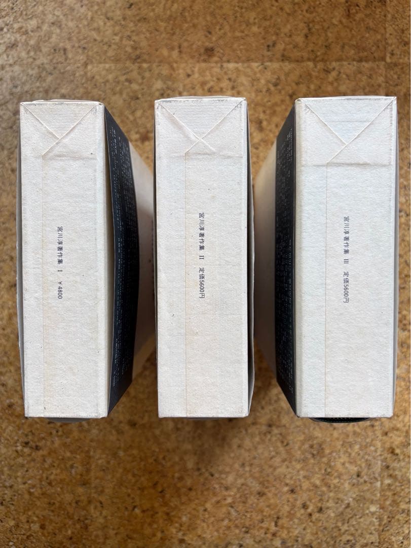 宮川淳著作集全3巻　各巻初版箱入帯付 月報あり