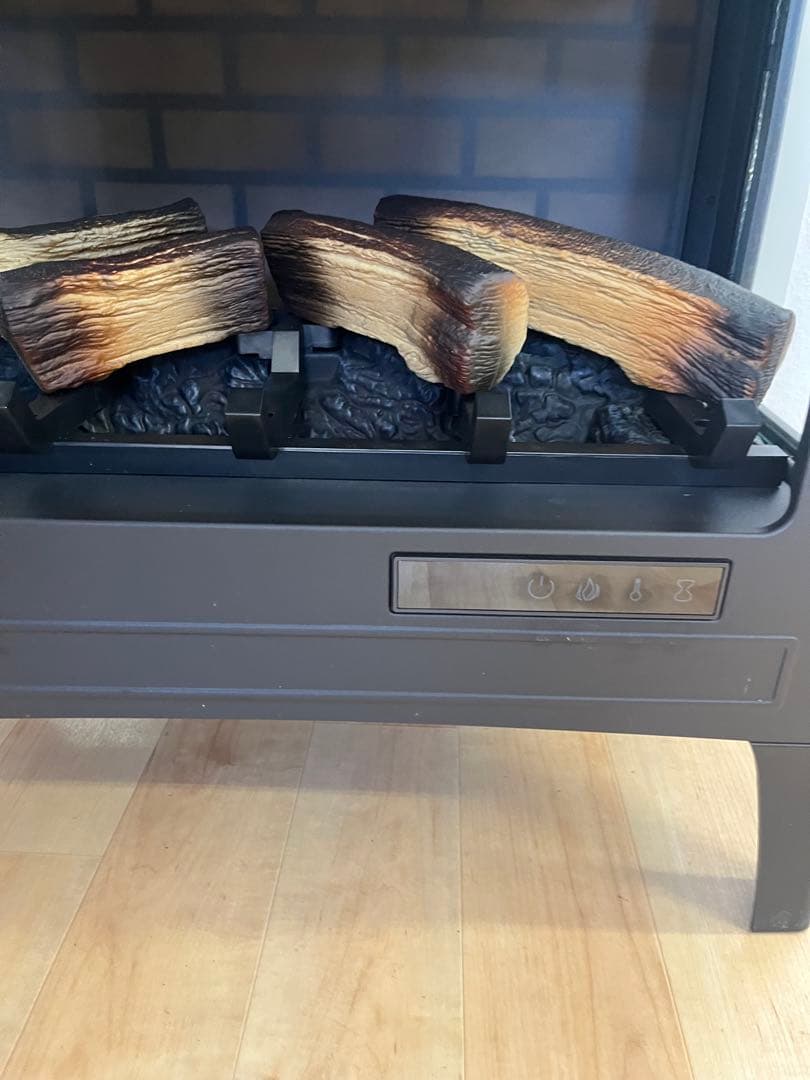 QVCジャパン　フェイク暖炉型　電気ファンヒーター　DFI-5010-01