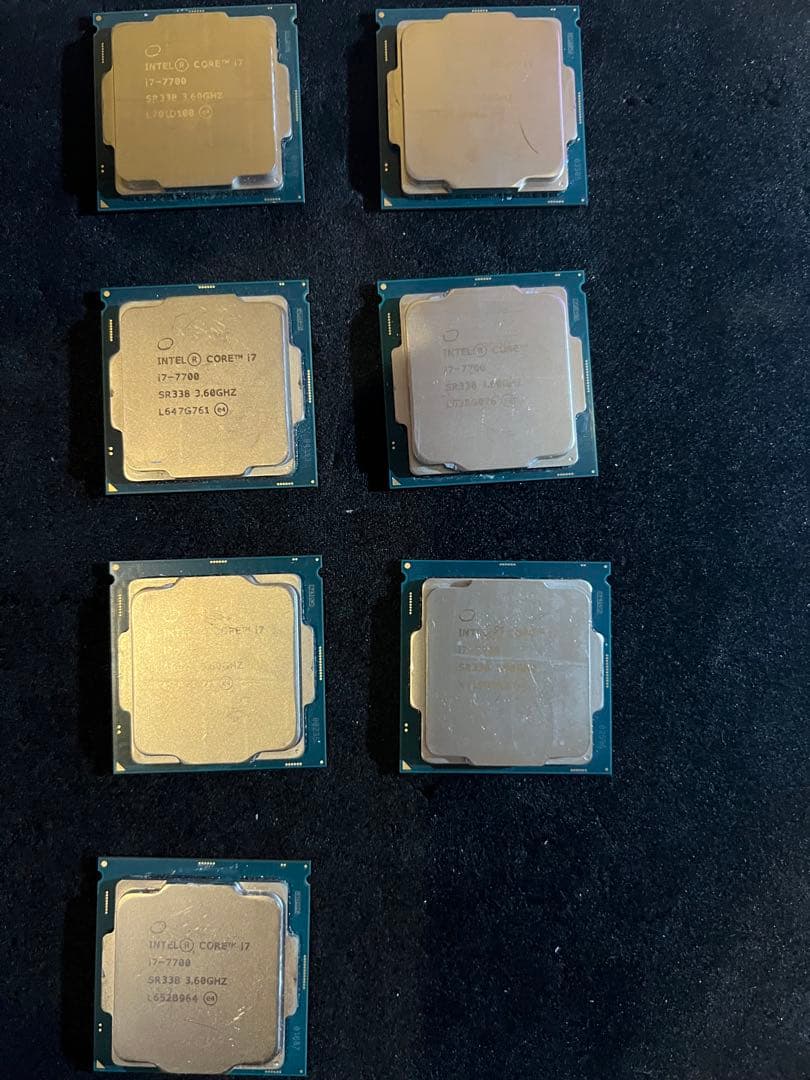 第7世代i7　CPU まとめ売り