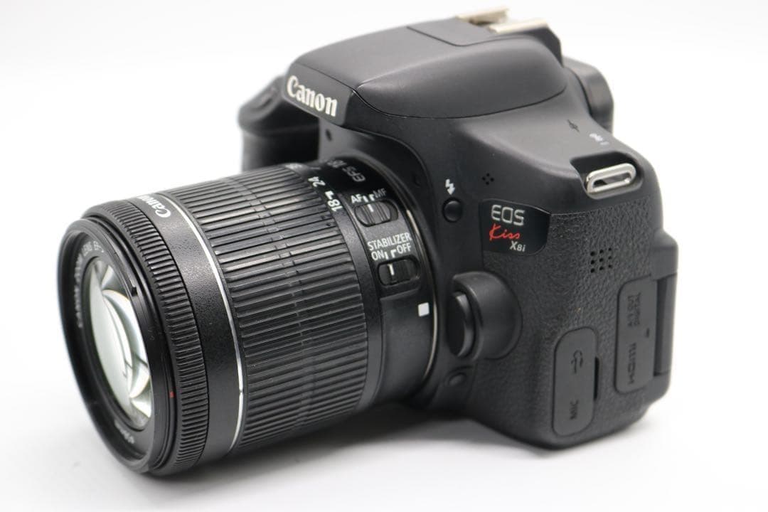 超美品 【Canon EOS Kiss X8i ダブルレンズセット】 安心保証◎