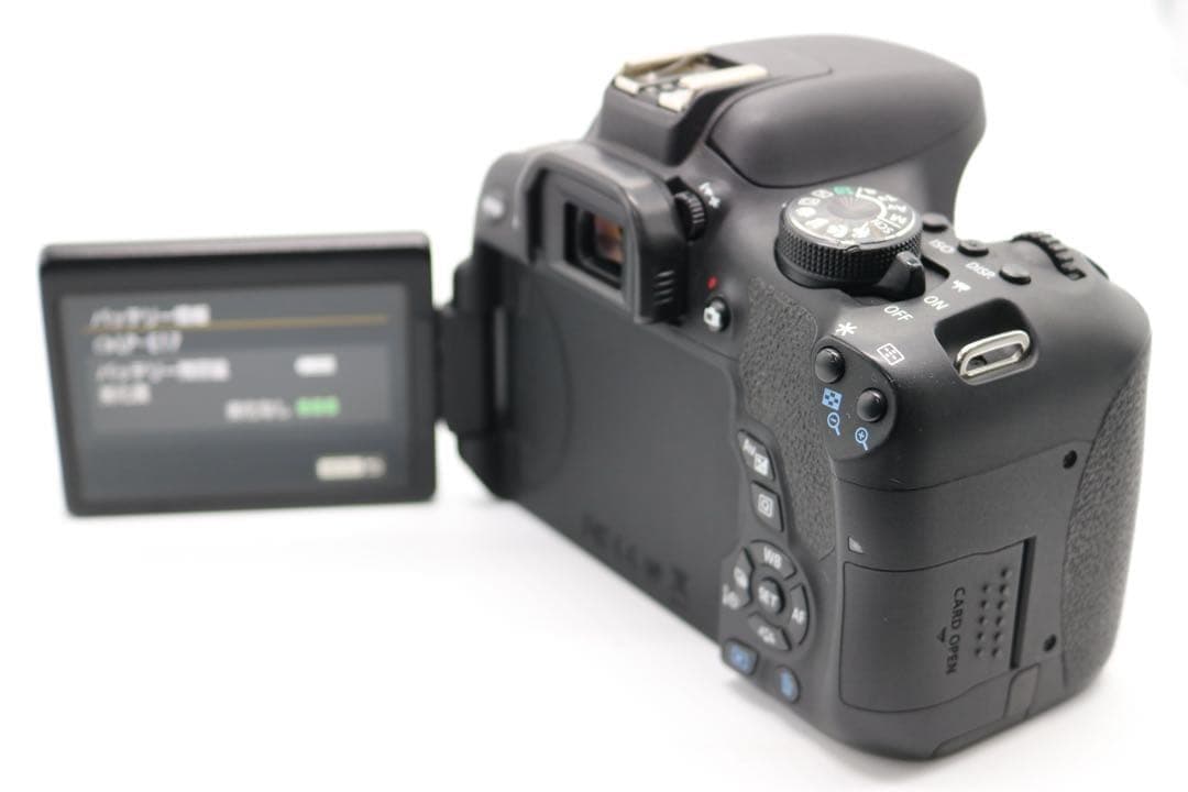 超美品 【Canon EOS Kiss X8i ダブルレンズセット】 安心保証◎