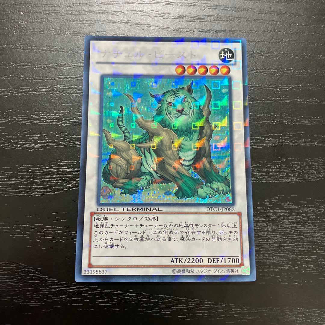 遊戯王　ナチュルビースト　シークレットレア1枚【DTC版】