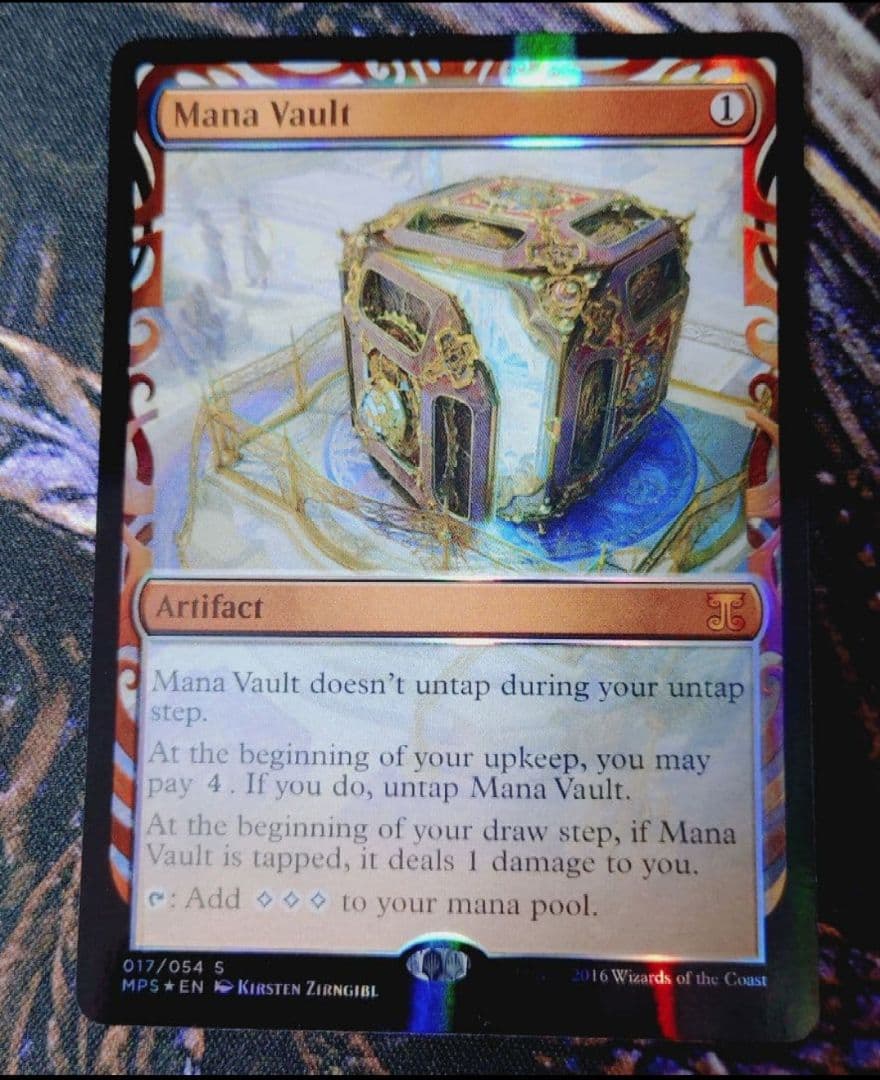 魔力の櫃　MPS部分光沢foil mtg