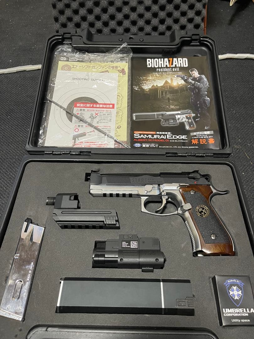 サムライエッジ〈アルバート.W.モデル 01〉 限定品 バイオハザード7