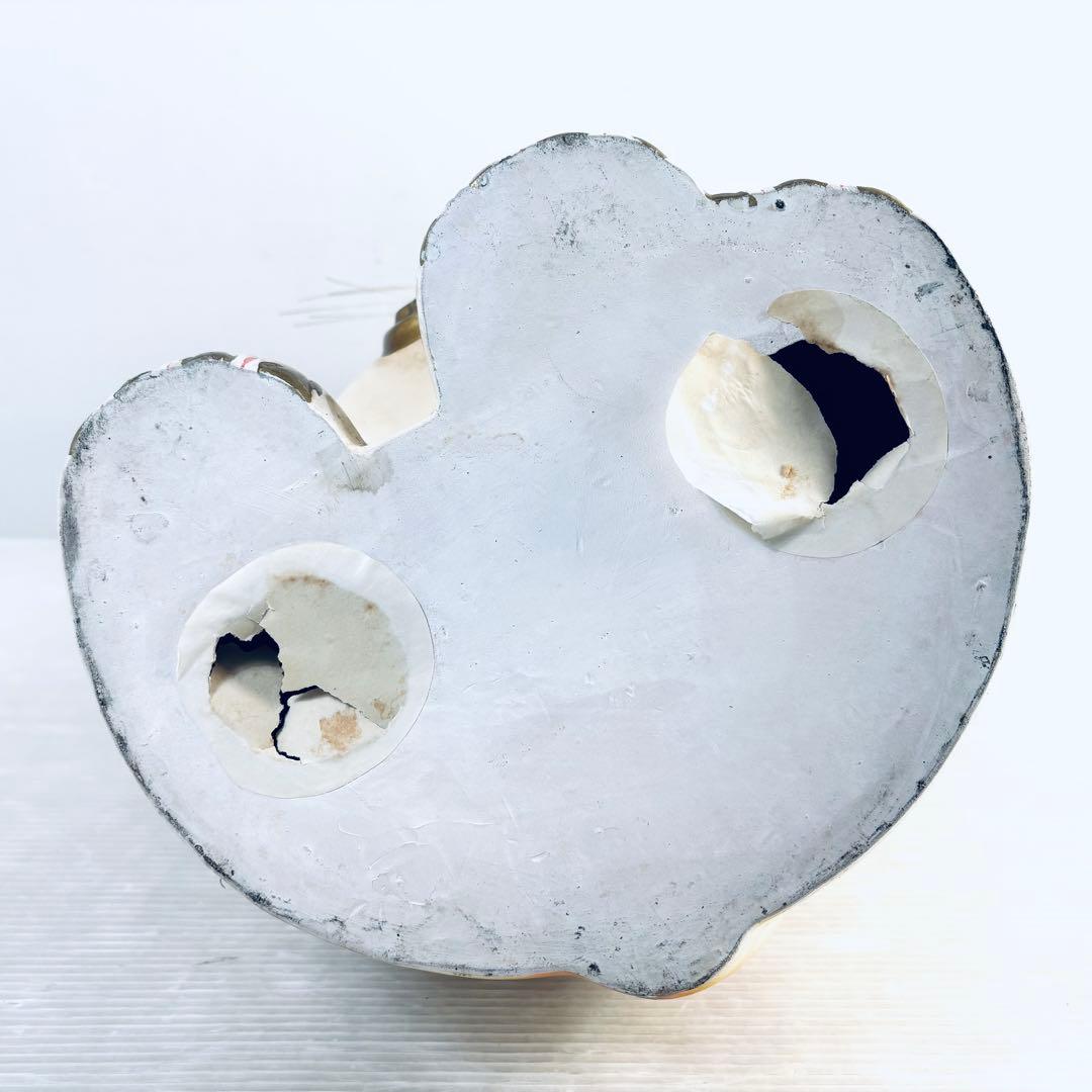 【レトロ】招き猫　置物　貯金箱　特大　アンティーク　縁起物　 開運　商売繁盛