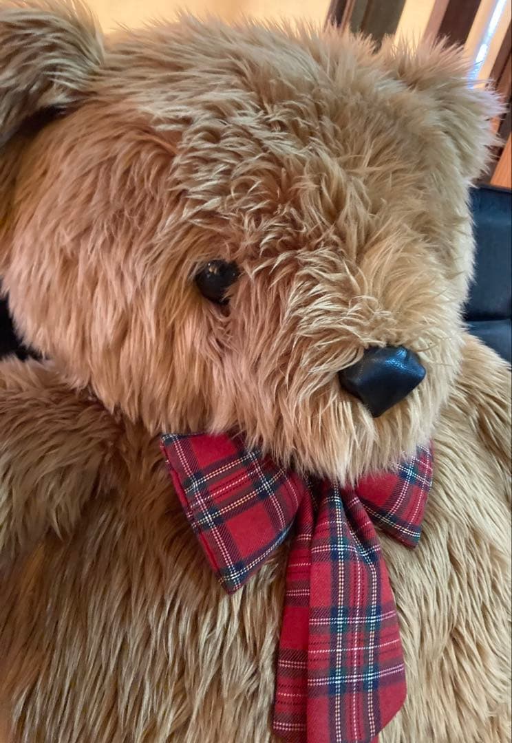 大きなテディベア　全長約75cmのクマのぬいぐるみ