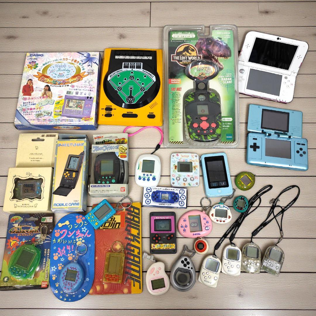 ツ*様 【ジャンク】ポケットゲーム・小型・携帯型ゲーム・バーチャルペット まとめ