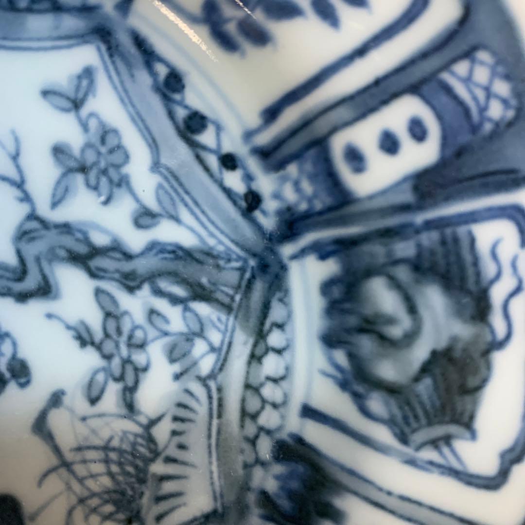 中国染付お皿2点