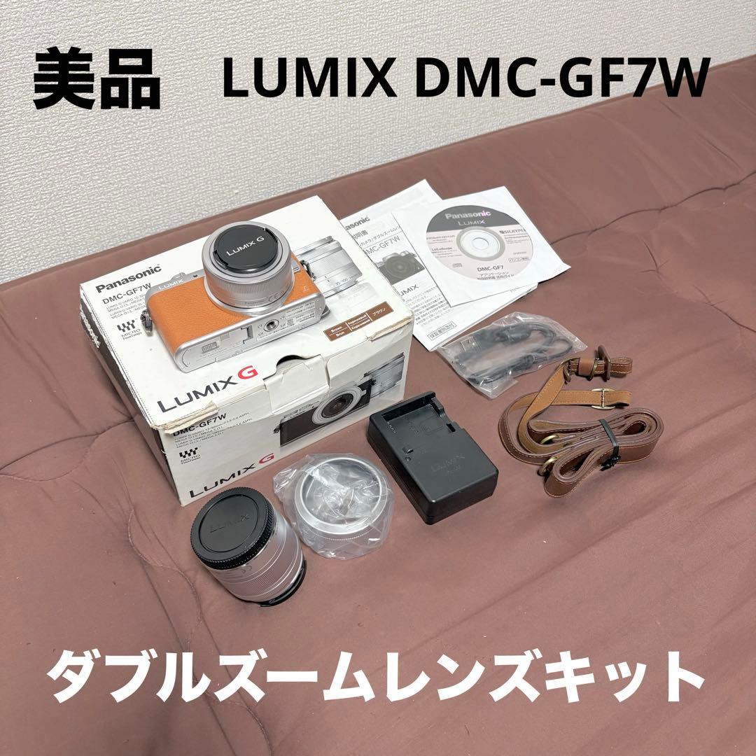 Panasonic★LUMIX★DMC-GF7W★ダブルズームレンズキット★
