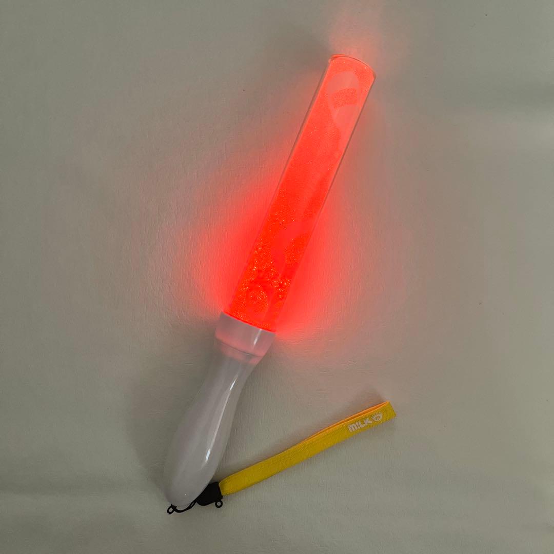 M!LK　ペンライト　白黒牛乳ワールド　牛丸学園ブルジョワ部　ストラップ付　匿名