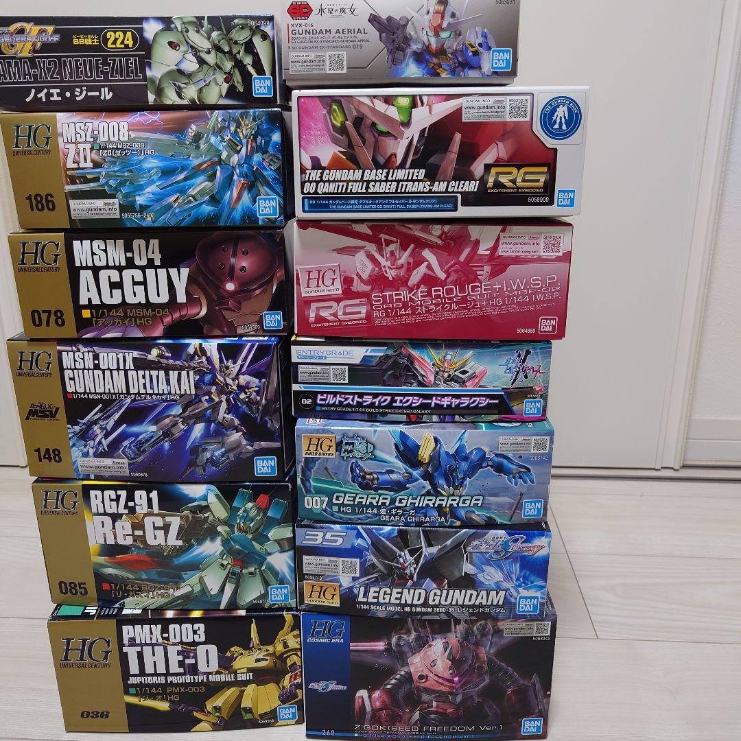 ガンプラ HGUC RG SD 13点セット