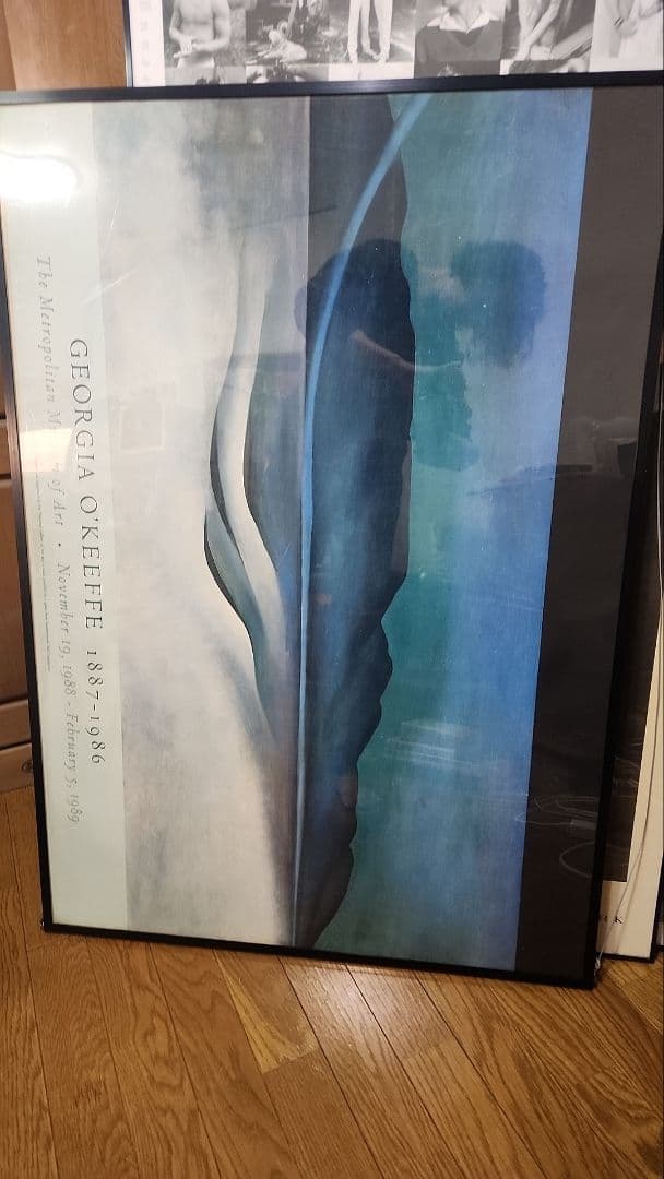 専用 ia O'Keeffe アートポスター フレーム付き２点