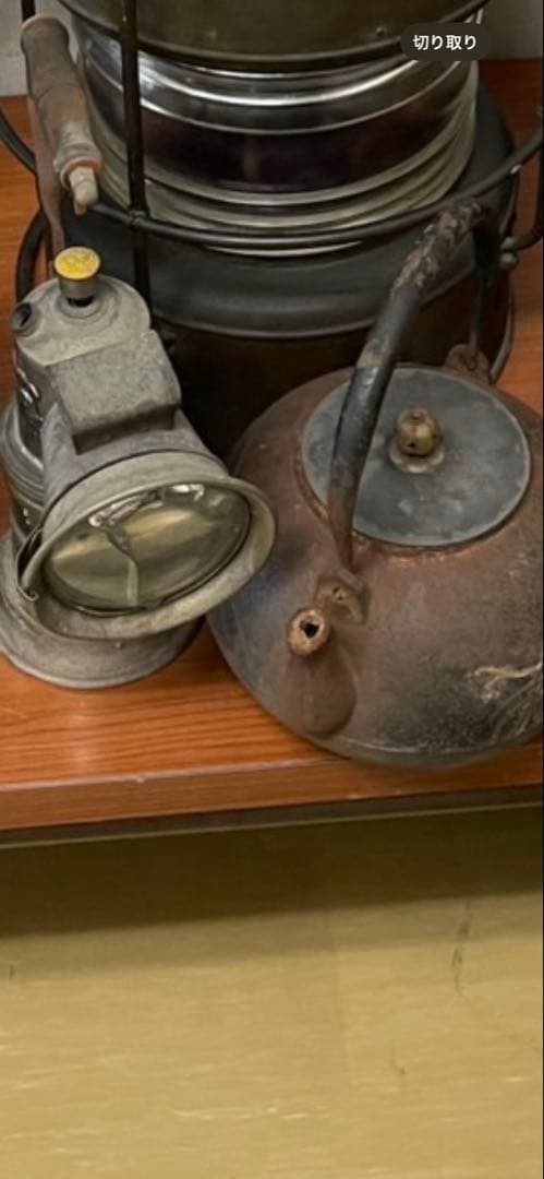 古い鉄瓶 使用感あり