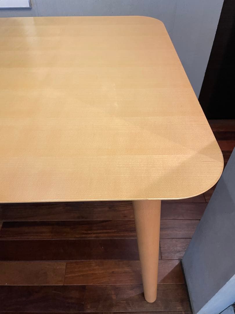 yuyu■KEYUCAケユカ■天然木 ダイニングテーブル/デスク/書斎机