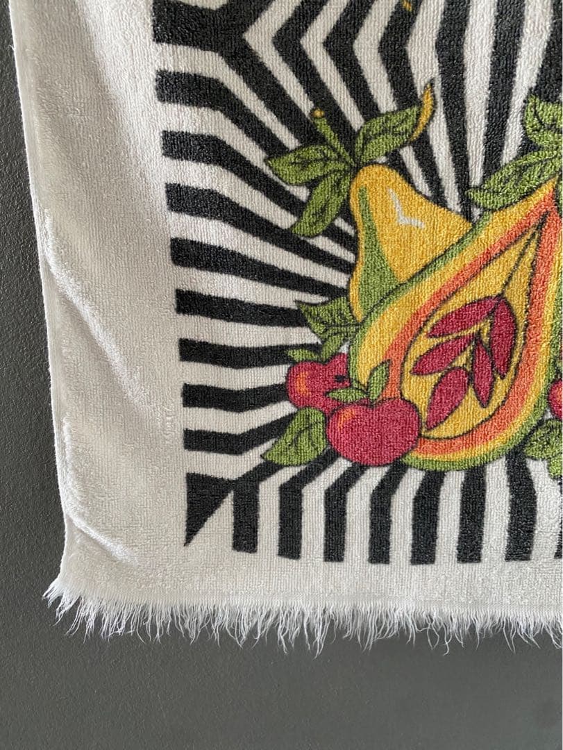 ビンテージ 70s USA ミッドセンチュリー インテリア ハンカチ タオル 飾