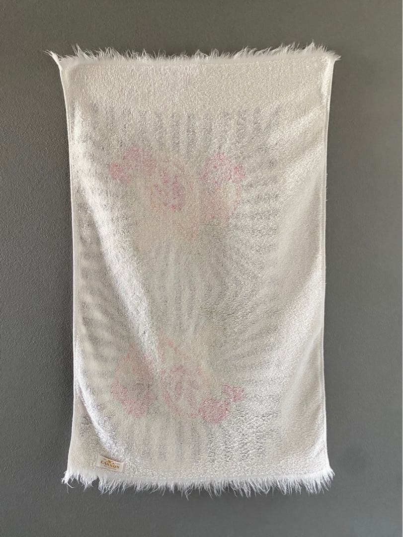 ビンテージ 70s USA ミッドセンチュリー インテリア ハンカチ タオル 飾