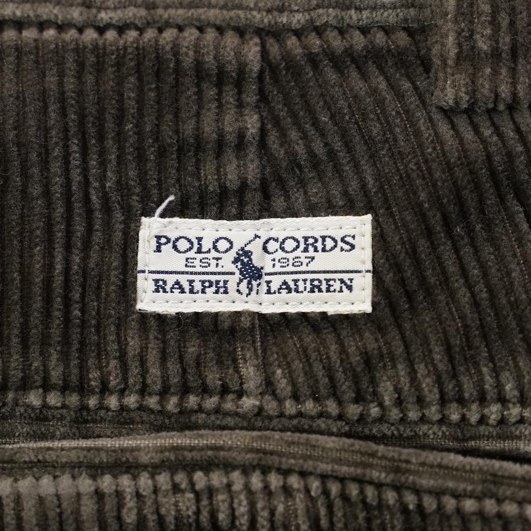 ポロ ラルフローレン W34 コーデュロイ ポロチノ アンドリュー 90s 茶