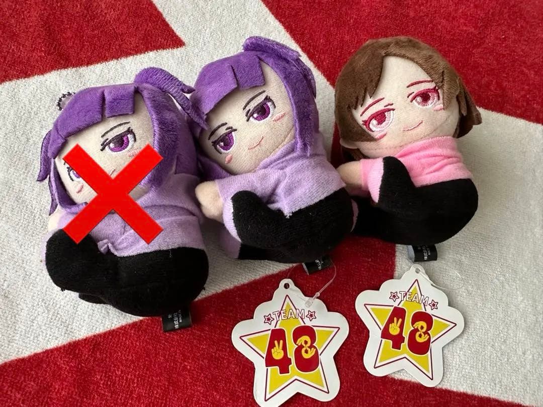 48 フォーエイト ぬいぐるみ クリップ 全8種セット