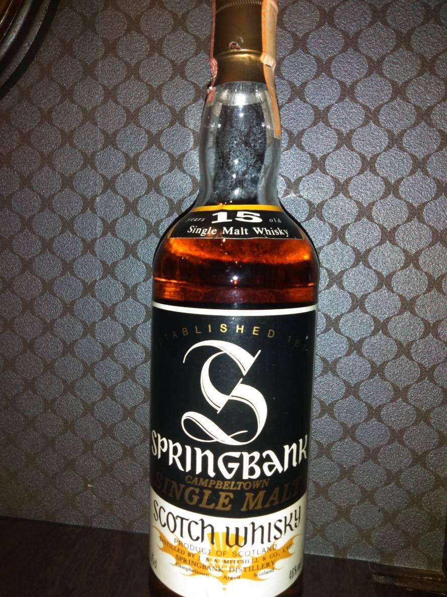 ウイスキー springbank15years