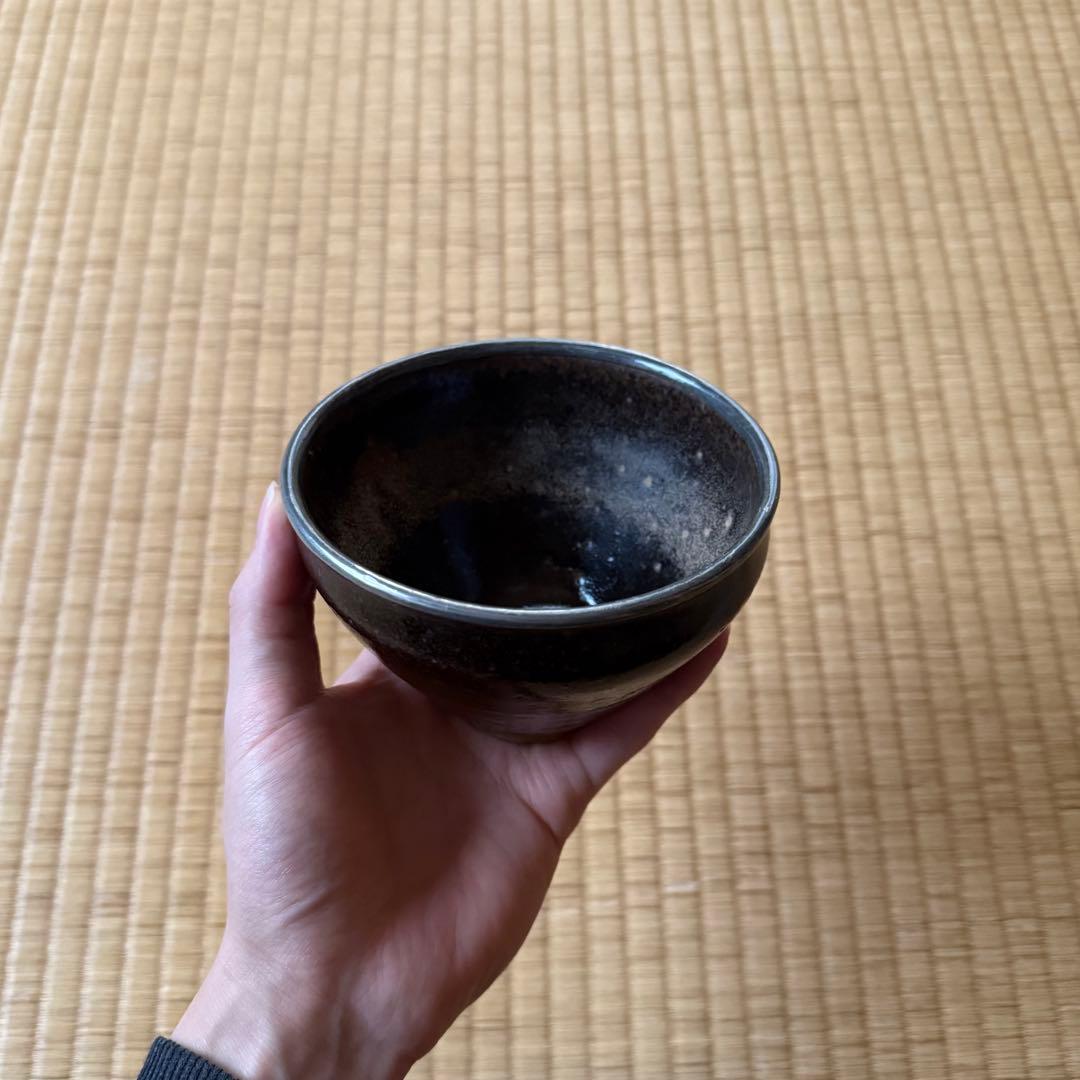 古瀬戸 天目 茶碗 江戸時代 伝世品 古美濃 古美術 茶道具 中国美術 骨董