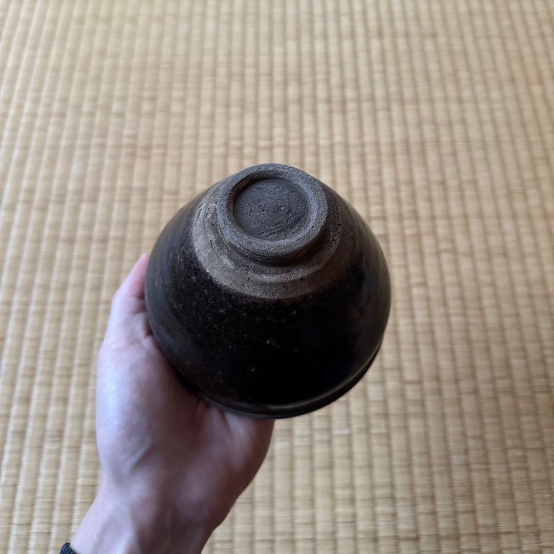 古瀬戸 天目 茶碗 江戸時代 伝世品 古美濃 古美術 茶道具 中国美術 骨董