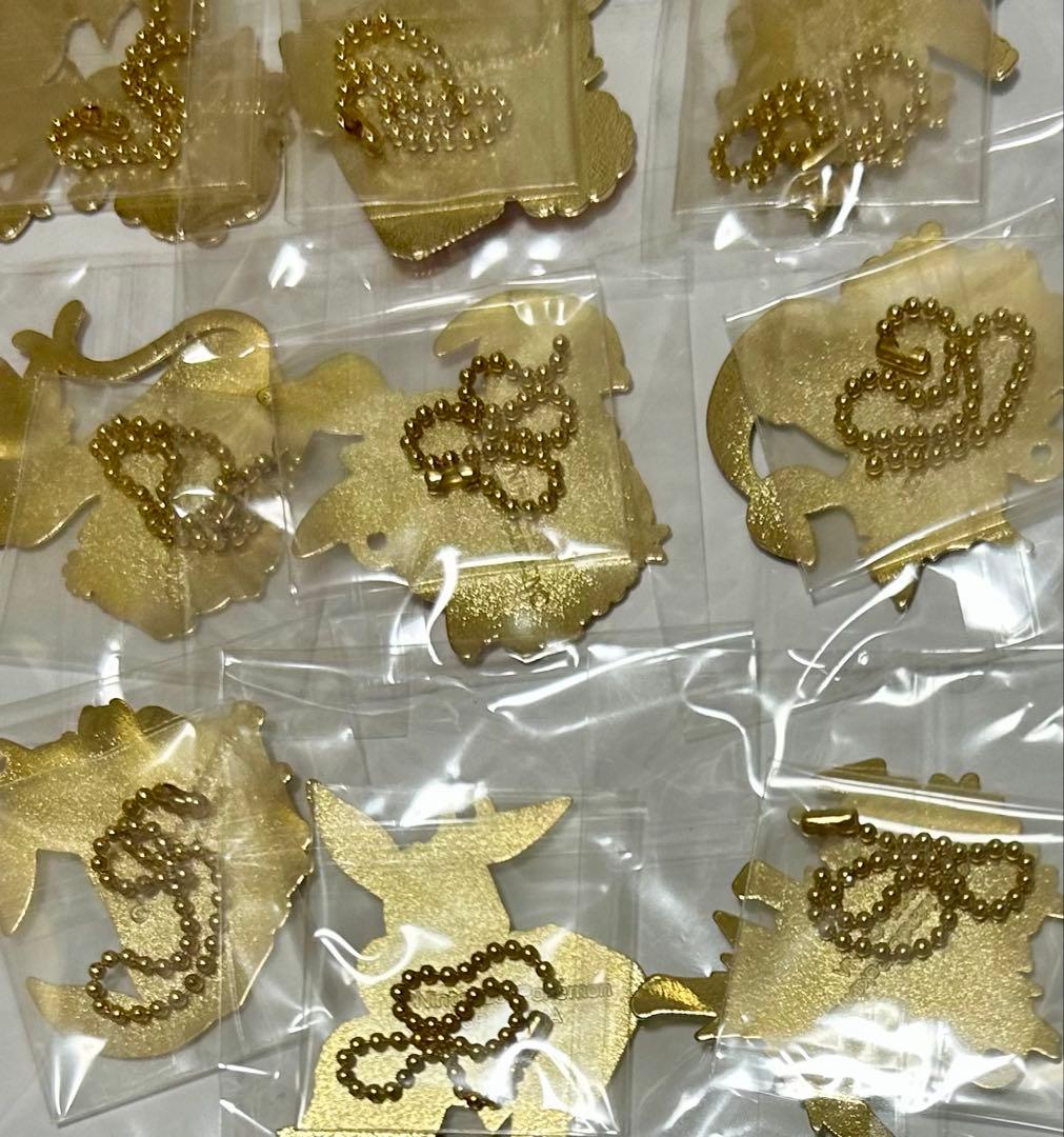 ポケモン イーブイ 一番くじ CRYSTAL DROPS メタルチャーム　コンプ