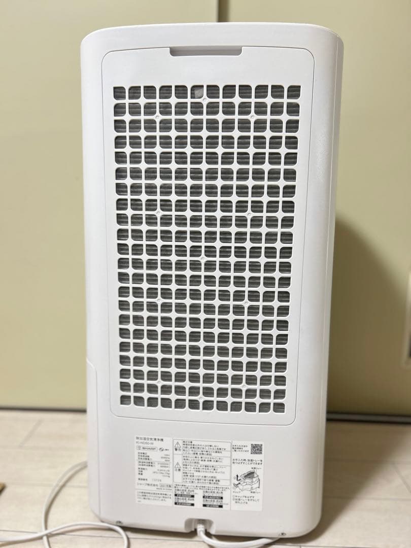 SHARP KI-ND50-W 除加湿空気洗浄器