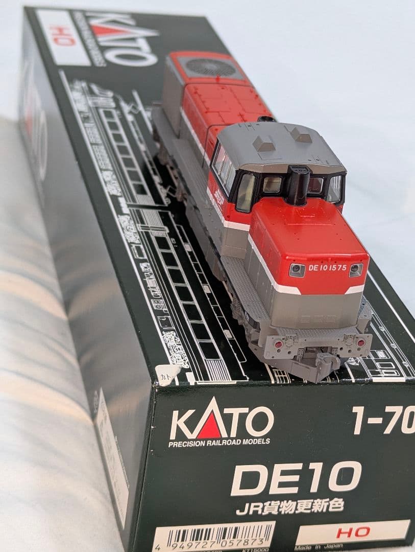 KATO　DE10　JR貨物更新色 【1-705】　HOゲージ　パーツ未使用