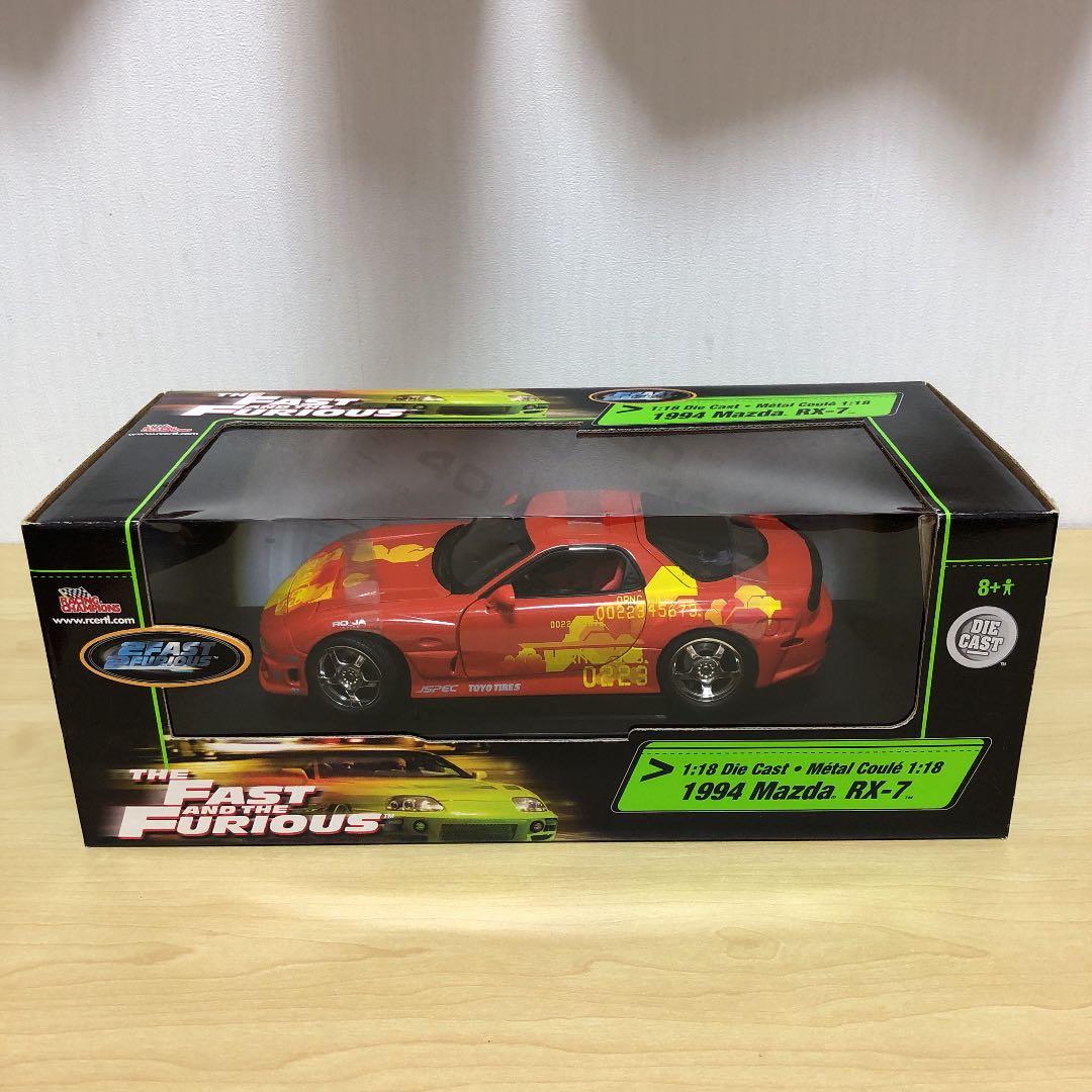 1/18　ワイルドスピード　ＭＡＺＤＡ　ＲＸ－７　１９９４　スポコン