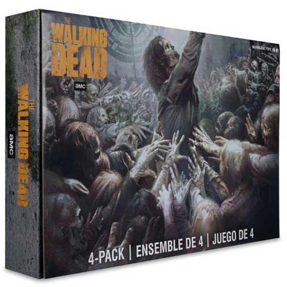 ウォーキング・デッド・ウォーカーズ アクションフィギュア 4個入り パック