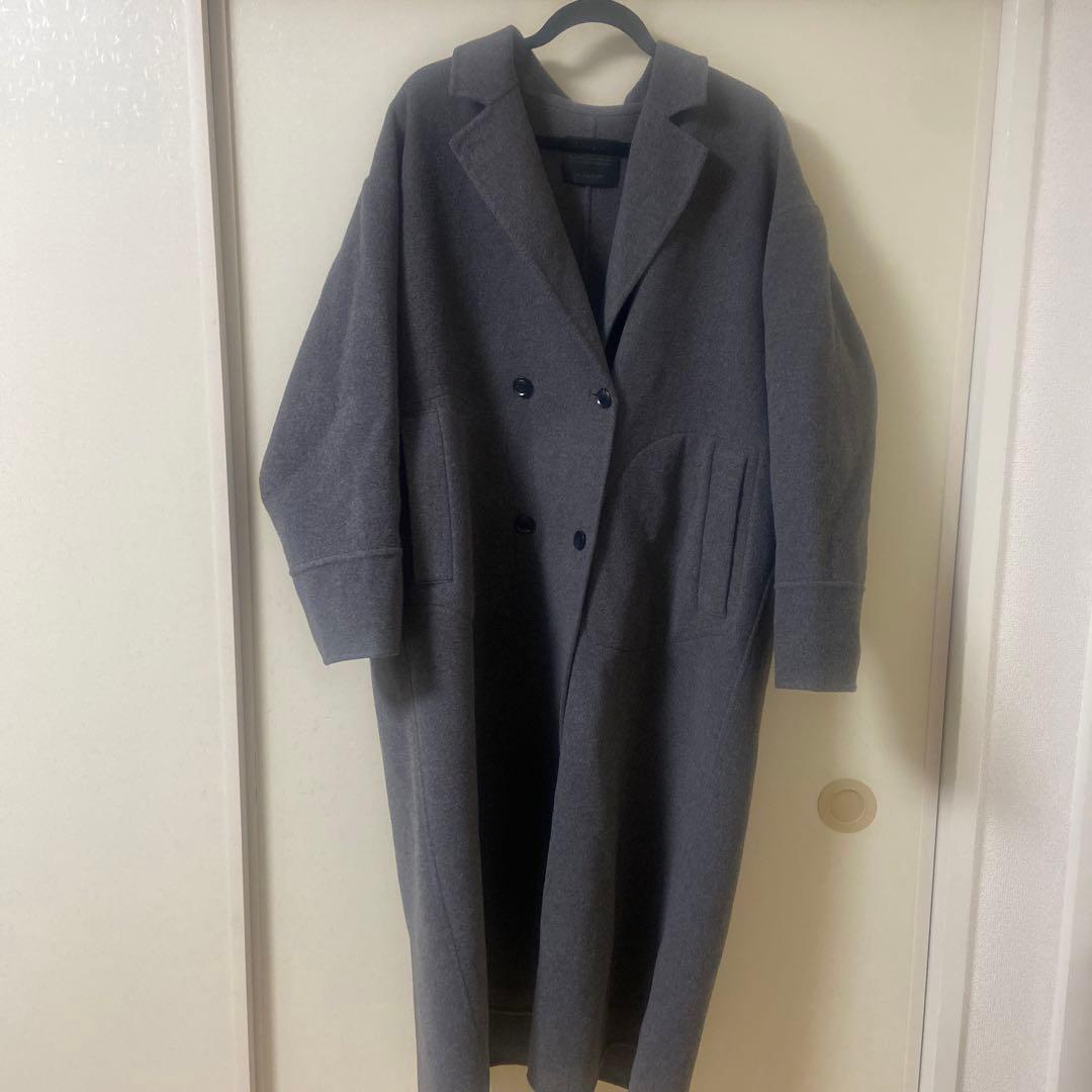 JEANASIS Wチェスターウールリバーロングコート