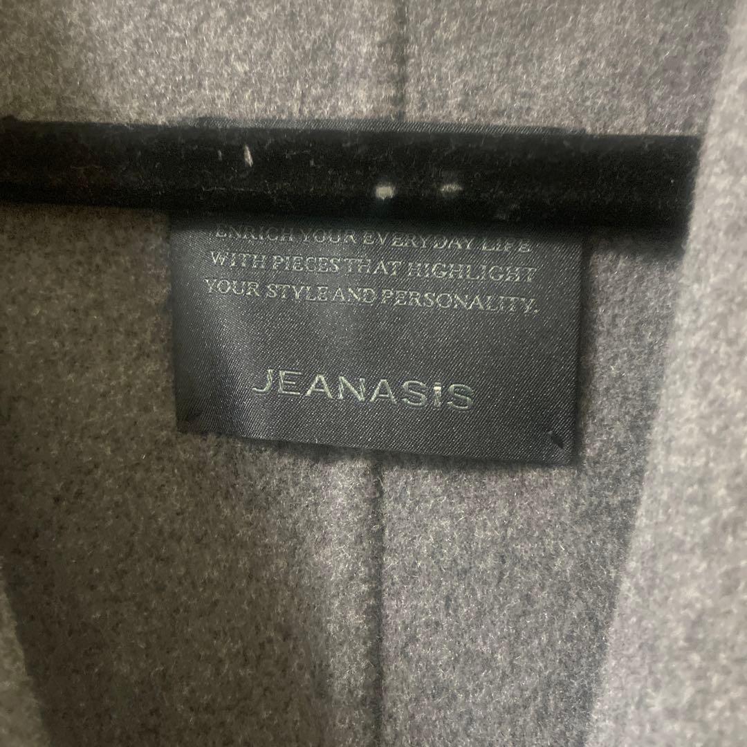 JEANASIS Wチェスターウールリバーロングコート