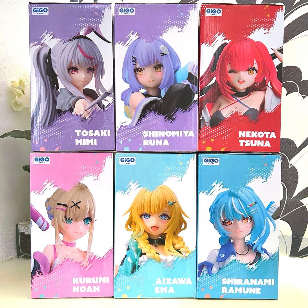 【いいね大歓迎♪】GIGO 限定 美少女 フィギュア 8個セット
