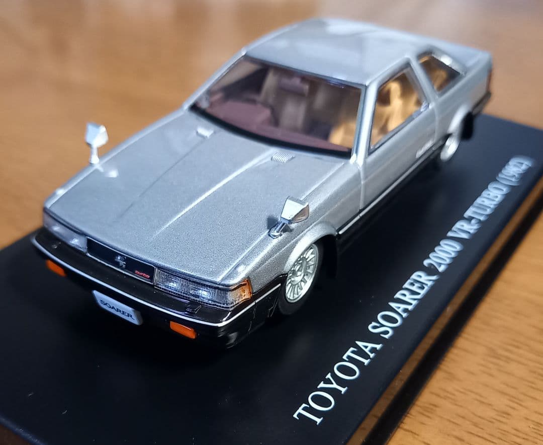 中古ミニチュア模型　TOYOTA SOARER 2000 VR-TURBO