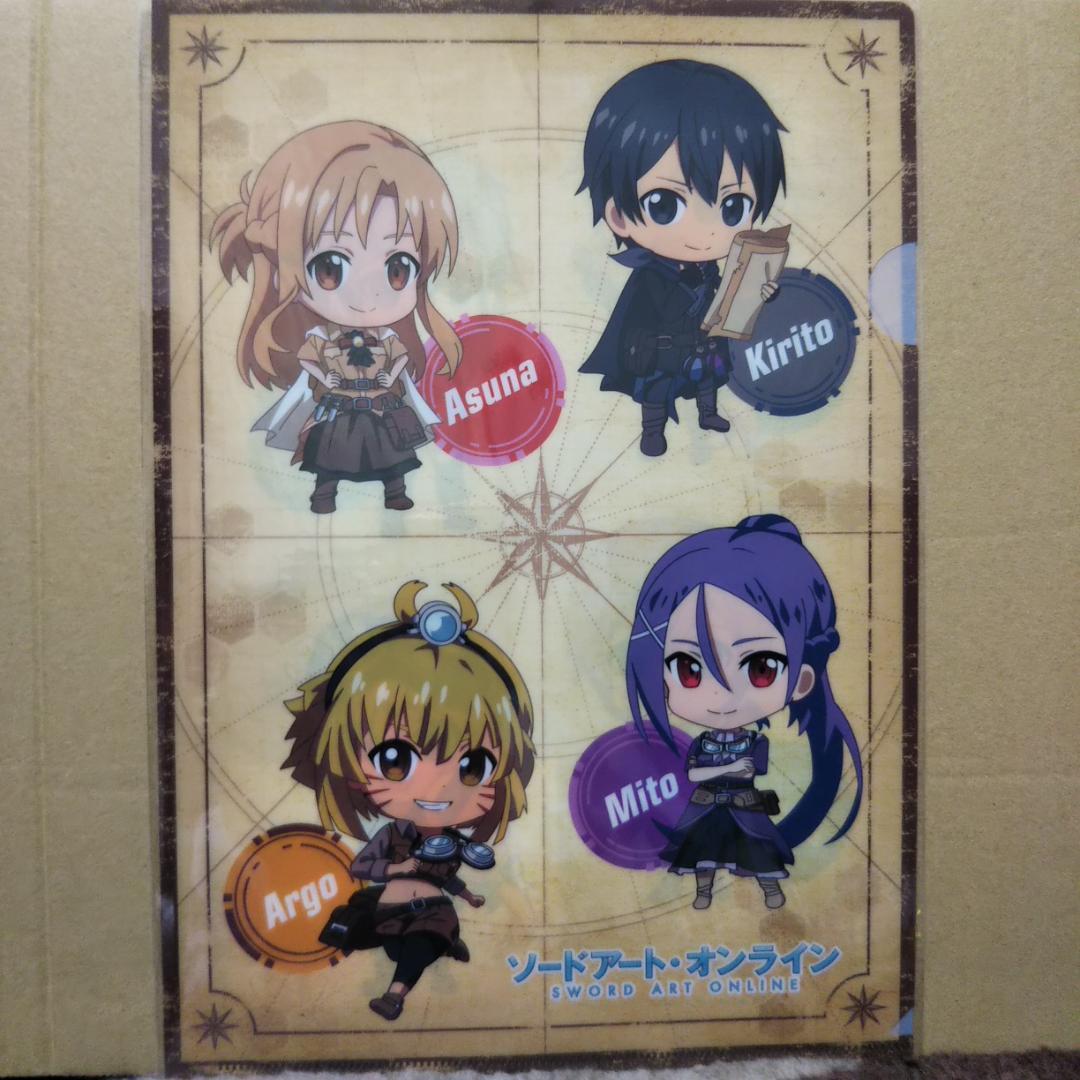 ソードアートオンライン SAO 東急ハンズ Quest クリアファイル 7種