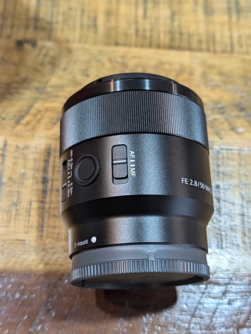 【美品】SONY ソニー FE 50mm F2.8 Macro SEL50M28