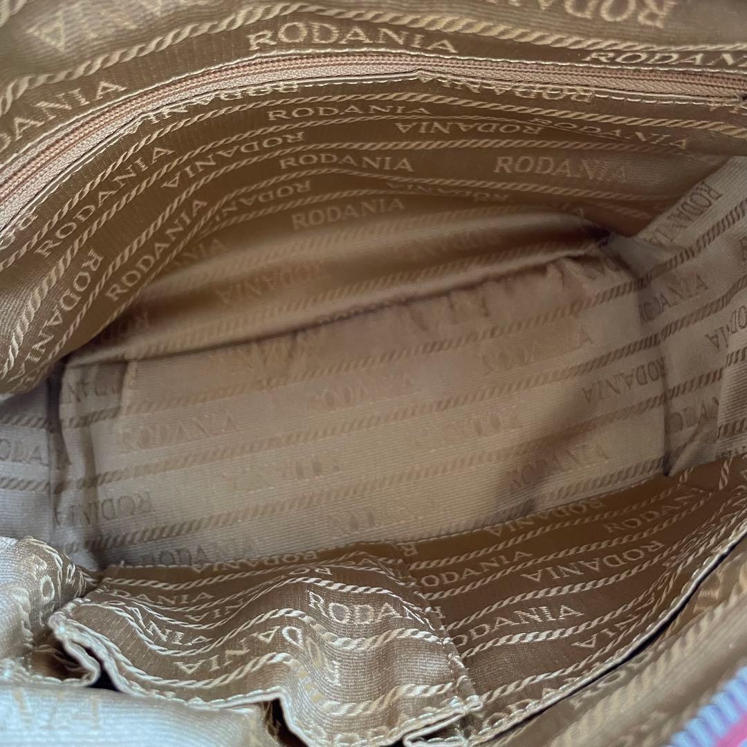 ロダニア オーストリッチ 2way ショルダーバッグ エキゾチックレザー 本革