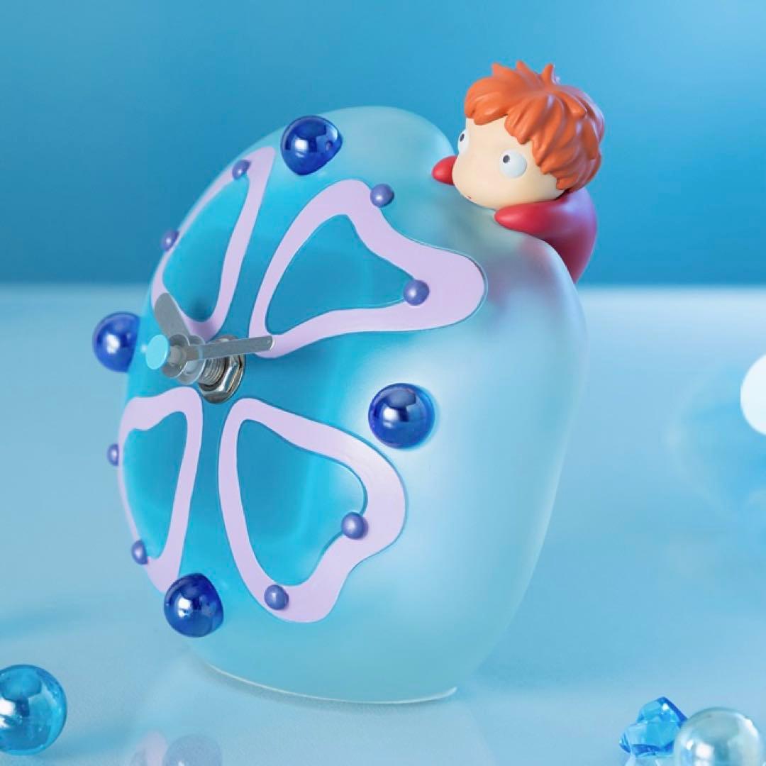 崖の上のポニョ　ポニョのクラゲ置時計　ジブリ